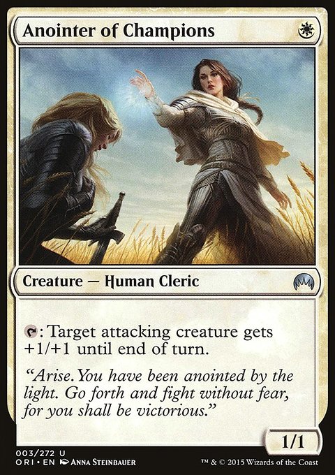 Anointer of Champions, Magic Origins #3, Magic: The Gathering card