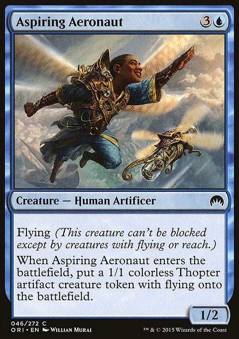 Aspiring Aeronaut, Magic Origins #46, Magic: The Gathering card