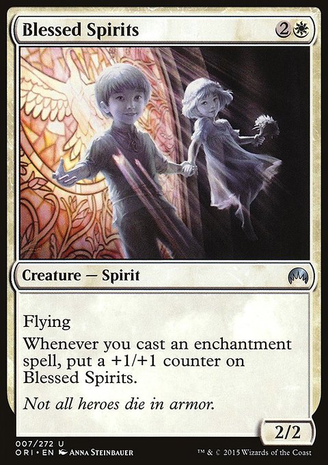 Blessed Spirits, Magic Origins #7, Magic: The Gathering card