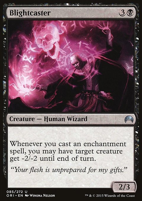 Blightcaster, Magic Origins #85, Magic: The Gathering card