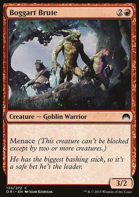 Boggart Brute, Magic Origins #133, Magic: The Gathering card