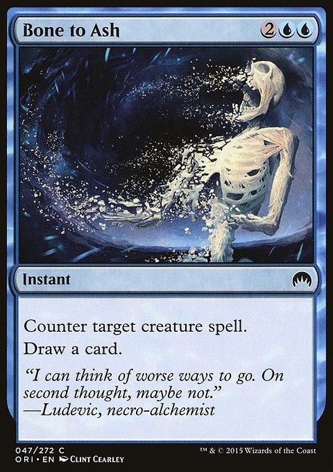 Bone to Ash, Magic Origins #47, Magic: The Gathering card