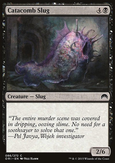 Catacomb Slug, Magic Origins #86, Magic: The Gathering card
