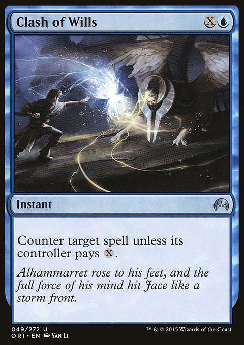 Clash of Wills, Magic Origins #49, Magic: The Gathering card
