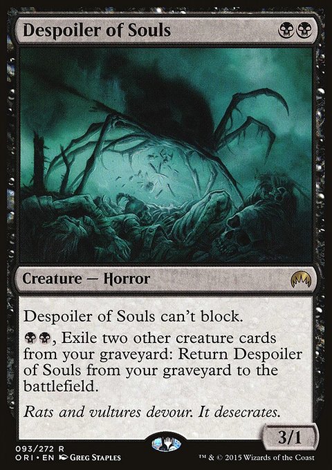 Despoiler of Souls, Magic Origins #93, Magic: The Gathering card