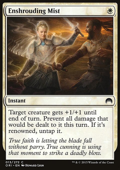 Enshrouding Mist, Magic Origins #13, Magic: The Gathering card