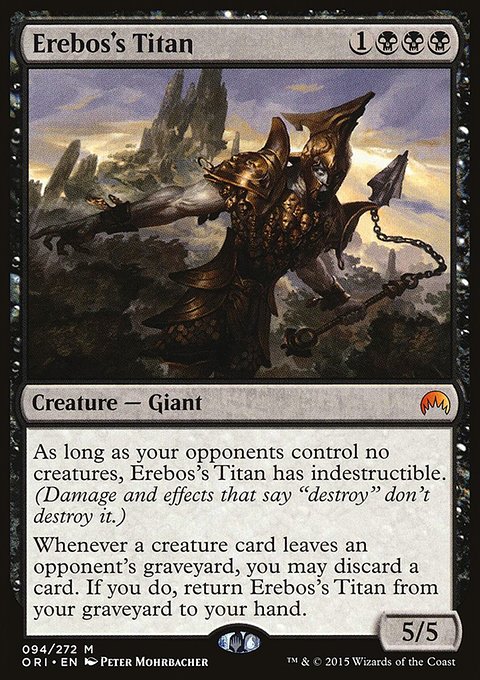 Erebos's Titan, Magic Origins #94, Magic: The Gathering card