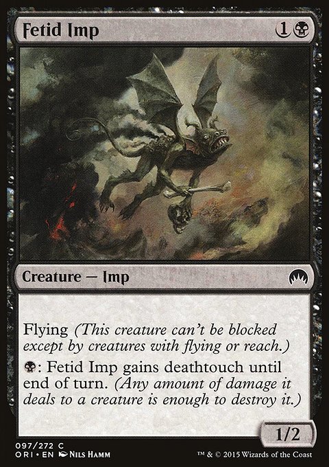 Fetid Imp, Magic Origins #97, Magic: The Gathering card