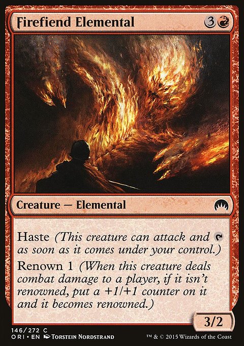 Firefiend Elemental, Magic Origins #146, Magic: The Gathering card