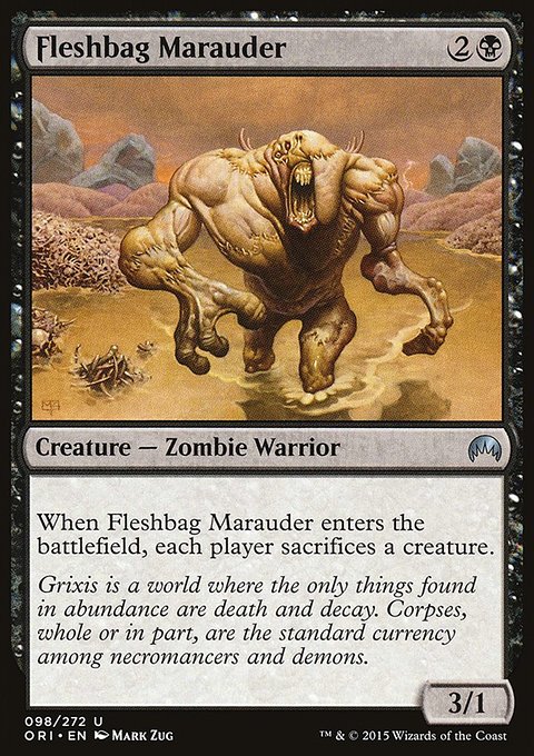 Fleshbag Marauder, Magic Origins #98, Magic: The Gathering card