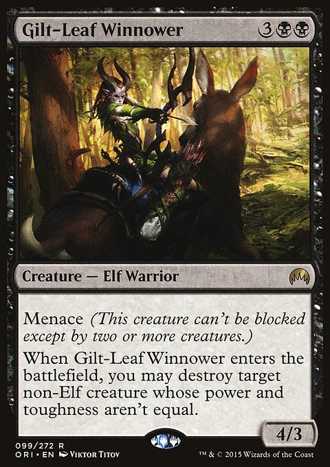 Gilt-Leaf Winnower, Magic Origins #99, Magic: The Gathering card