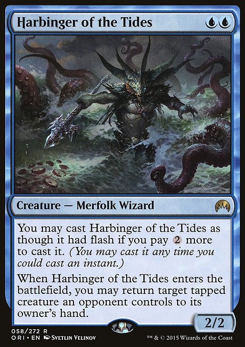 Harbinger of the Tides, Magic Origins #58, Magic: The Gathering card
