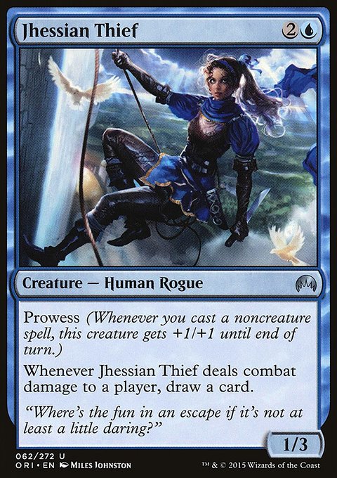 Jhessian Thief, Magic Origins #62, Magic: The Gathering card