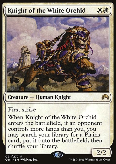 Knight of the White Orchid, Magic Origins #21, Magic: The Gathering card
