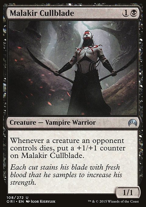 Malakir Cullblade, Magic Origins #108, Magic: The Gathering card