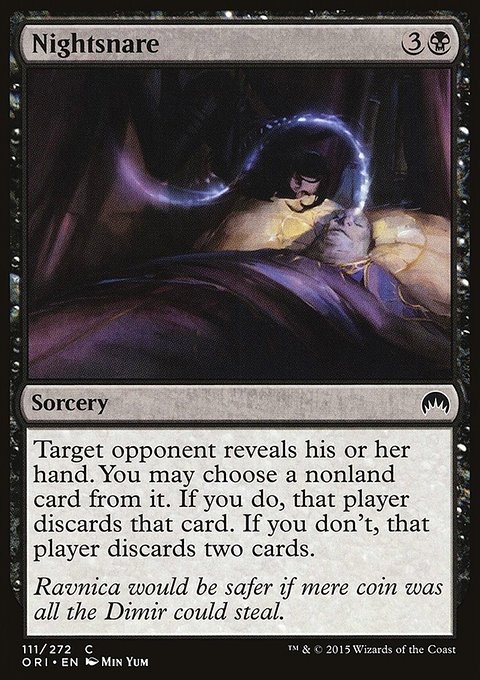 Nightsnare, Magic Origins #111, Magic: The Gathering card