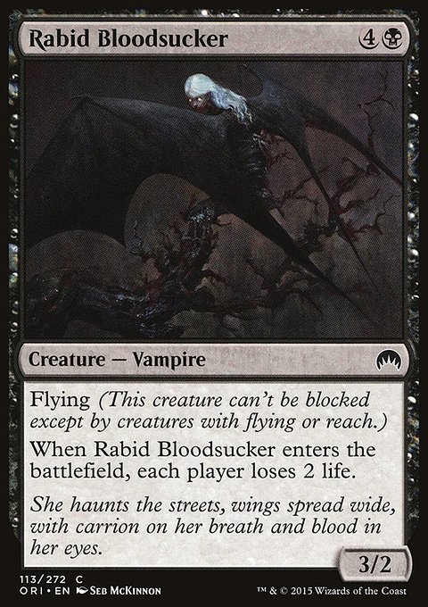 Rabid Bloodsucker, Magic Origins #113, Magic: The Gathering card