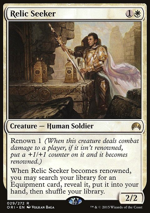 Relic Seeker, Magic Origins #29, Magic: The Gathering card