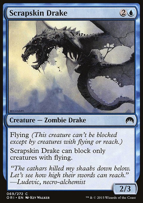 Scrapskin Drake, Magic Origins #69, Magic: The Gathering card