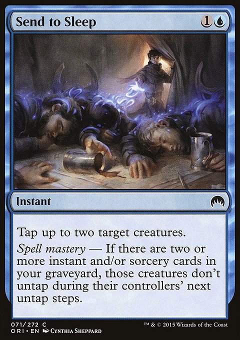 Send to Sleep, Magic Origins #71, Magic: The Gathering card