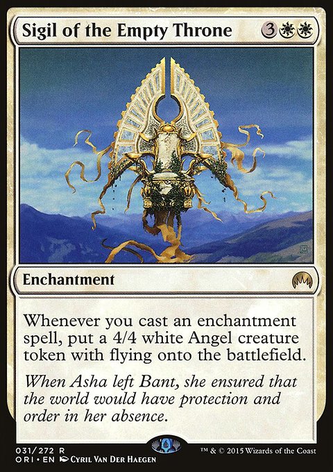 Sigil of the Empty Throne, Magic Origins #31, Magic: The Gathering card