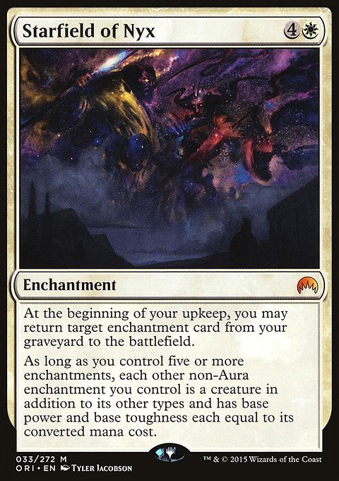 Starfield of Nyx, Magic Origins #33, Magic: The Gathering card