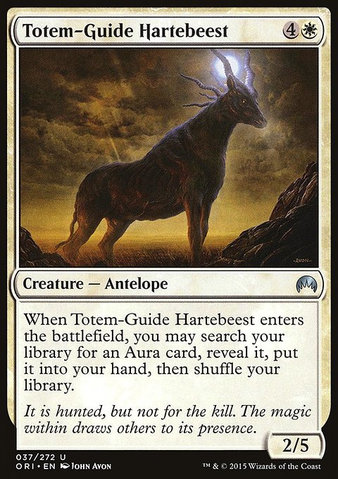 Totem-Guide Hartebeest, Magic Origins #37, Magic: The Gathering card
