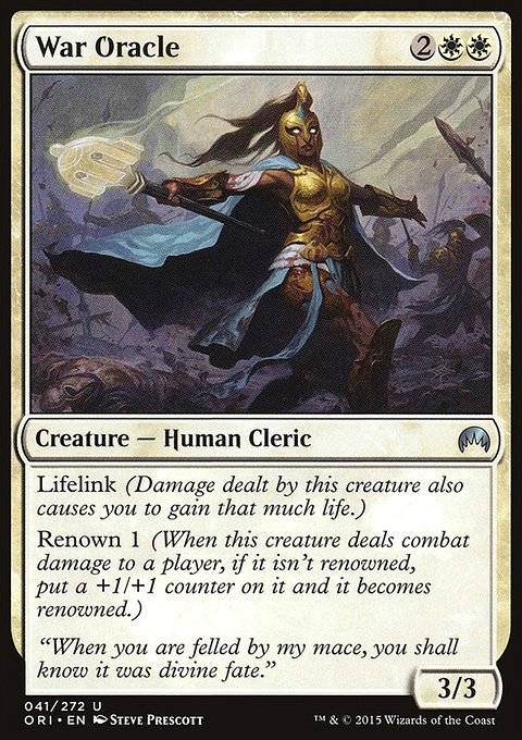 War Oracle, Magic Origins #41, Magic: The Gathering card