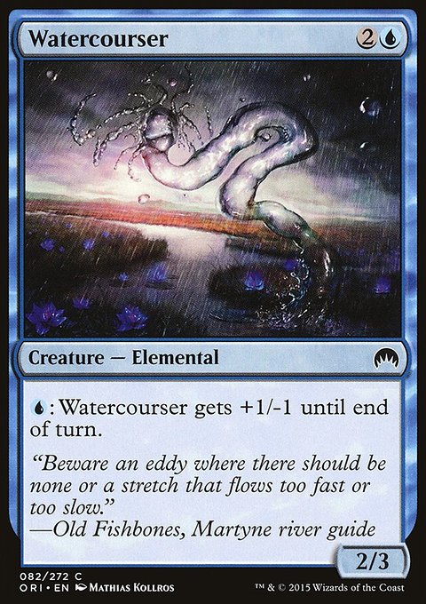 Watercourser, Magic Origins #82, Magic: The Gathering card