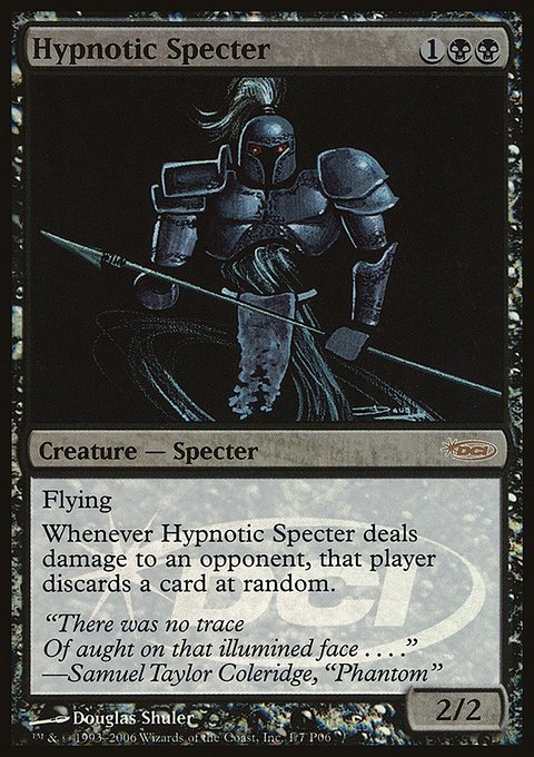 Hypnotic Specter, Magic Player Rewards 2006 #1, Magic: The Gathering card