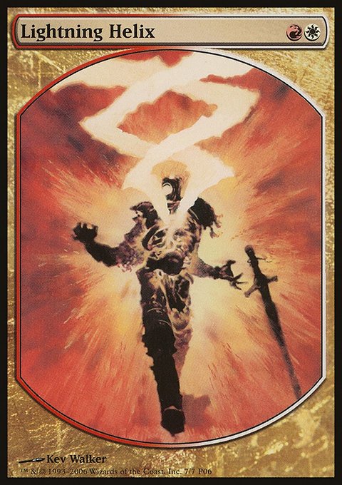Lightning Helix, Magic Player Rewards 2006 #7, Magic: The Gathering card
