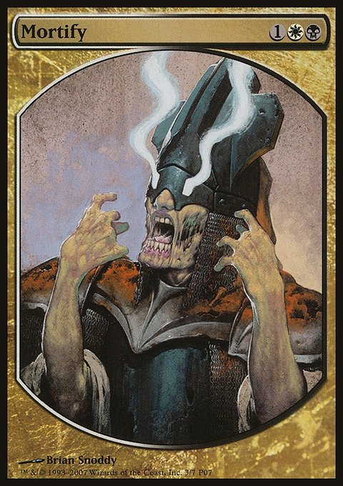 Mortify, Magic Player Rewards 2007 #3, Magic: The Gathering card