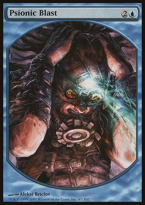 Psionic Blast, Magic Player Rewards 2007 #4, Magic: The Gathering card
