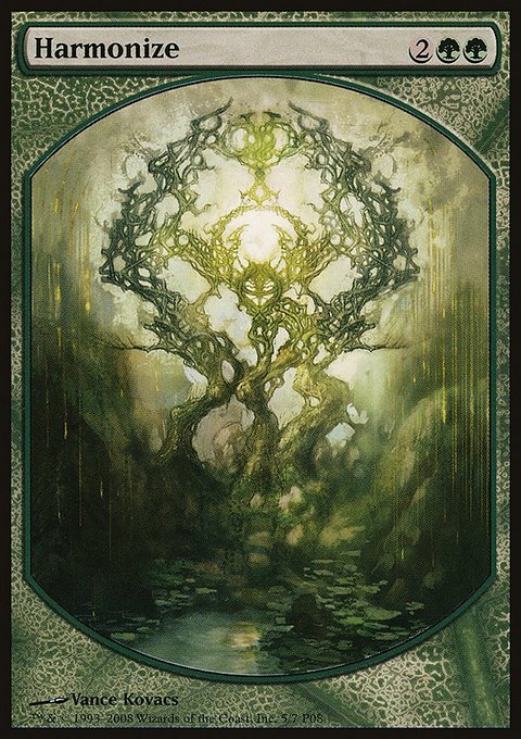 Harmonize, Magic Player Rewards 2008 #5, Magic: The Gathering card