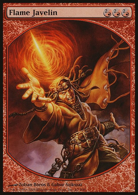 Flame Javelin, Magic Player Rewards 2009 #2, Magic: The Gathering card
