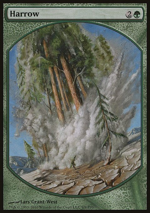 Harrow, Magic Player Rewards 2010 #9, Magic: The Gathering card