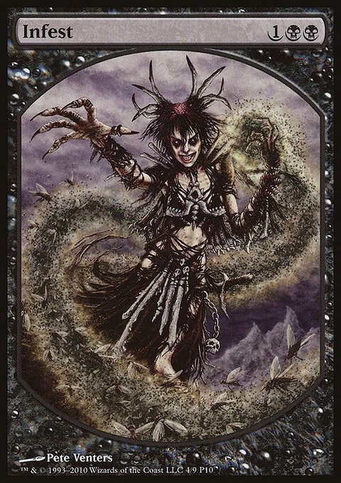 Infest, Magic Player Rewards 2010 #4, Magic: The Gathering card