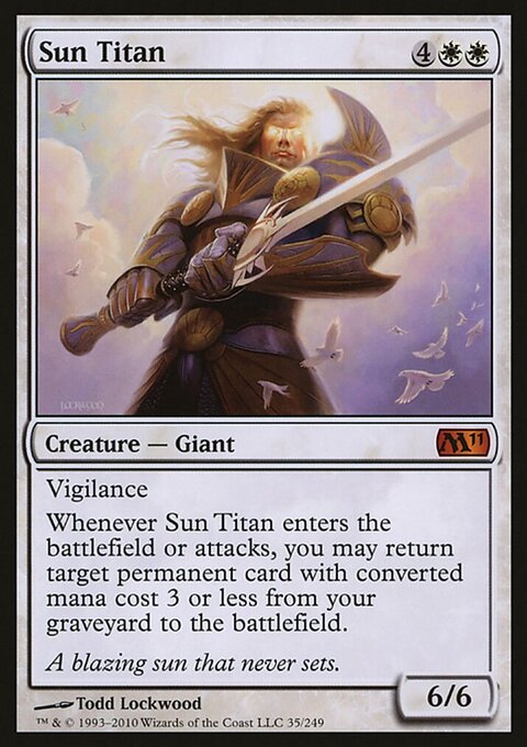 Sun Titan, Magic Player Rewards 2010 #35, Magic: The Gathering card