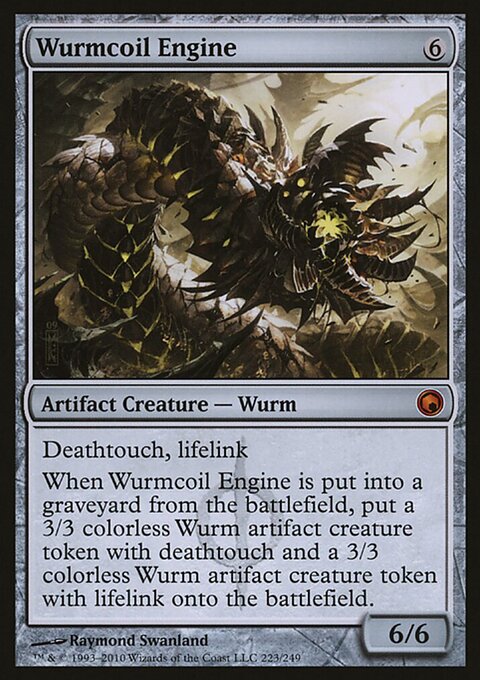 Wurmcoil Engine, Magic Player Rewards 2010 #223, Magic: The Gathering card