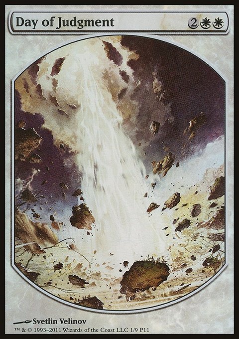 Day of Judgment, Magic Player Rewards 2011 #1, Magic: The Gathering card