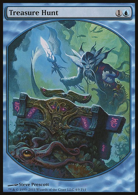 Treasure Hunt, Magic Player Rewards 2011 #4, Magic: The Gathering card
