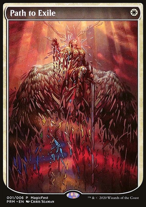 Path to Exile, MagicFest 2020 #1, Magic: The Gathering card