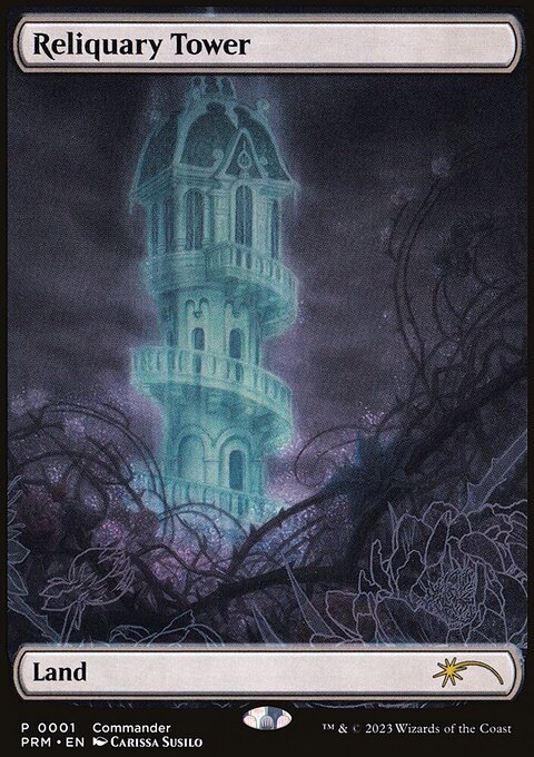 Reliquary Tower, MagicFest 2023 #3, Magic: The Gathering card