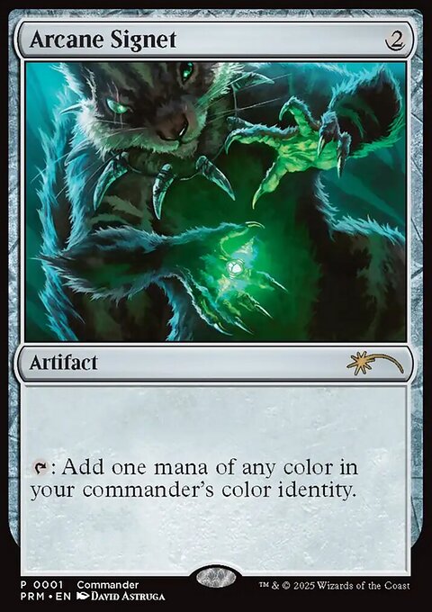 Arcane Signet, MagicFest 2025 #10, Magic: The Gathering card