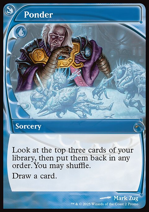 Ponder, MagicFest 2025 #2, Magic: The Gathering card