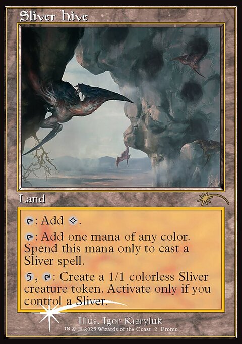 Sliver Hive, MagicFest 2025 #7, Magic: The Gathering card