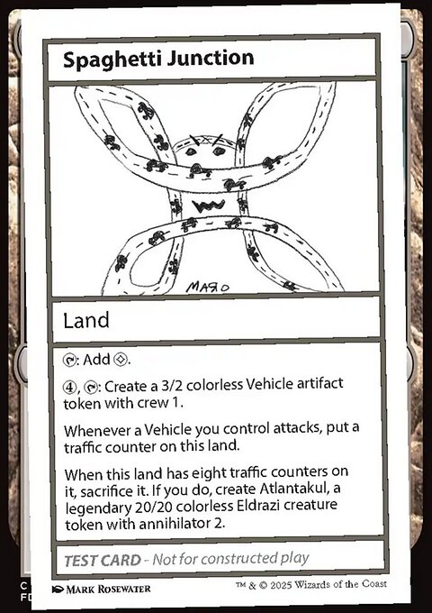 Spaghetti Junction, MagicFest 2025 #16, Magic: The Gathering card