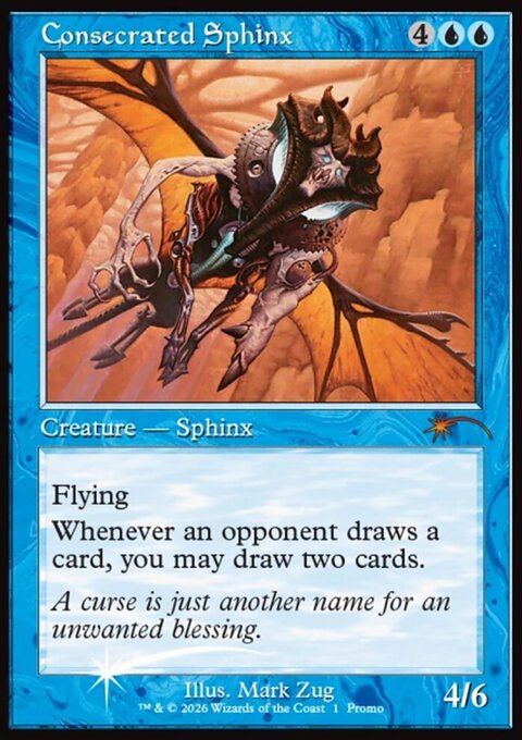 Consecrated Sphinx, MagicFest 2026 #4, Magic: The Gathering card