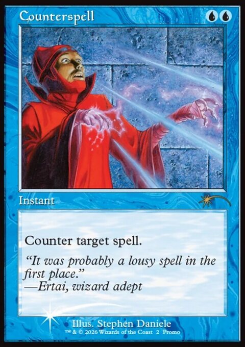 Counterspell, MagicFest 2026 #5, Magic: The Gathering card