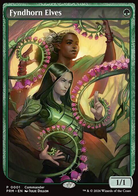 Fyndhorn Elves, MagicFest 2026 #2, Magic: The Gathering card